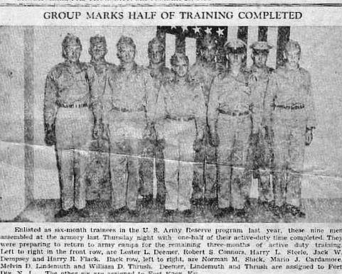 Members of Class of 1956 who joined the U. S. Navy